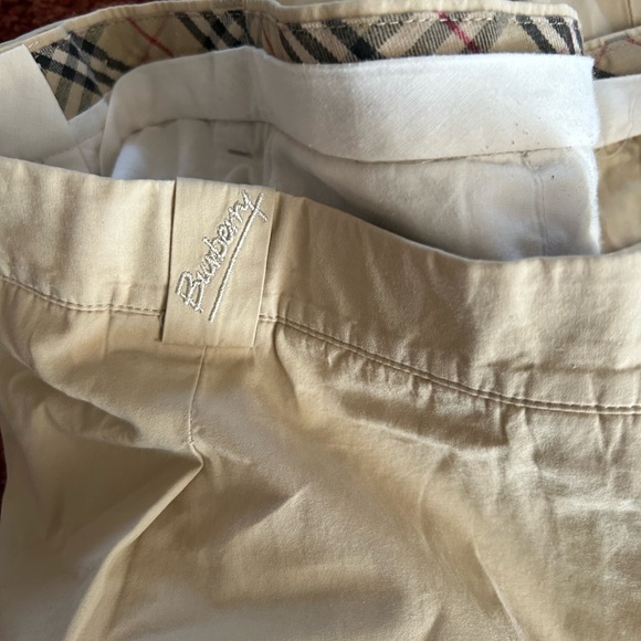 EUC BURBERRY COTTEN TROUSER SZ 4X -62 - Picture 7 of 13